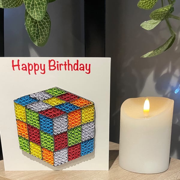 Stunning Handmade Quilled Card
