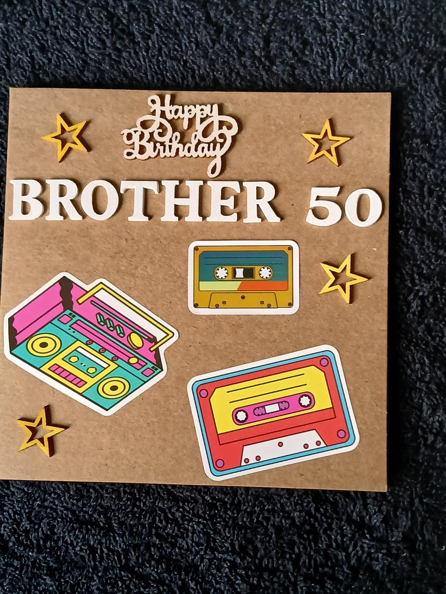 Happy 50th birthday brother 