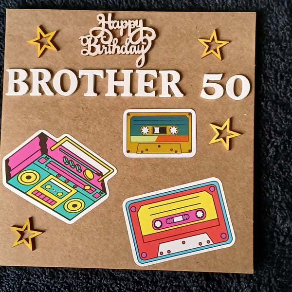 Happy 50th birthday brother 