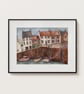 Crail Fishing Village Print - Scotland Coastal Illustration - Fife Wall Art - Image 3