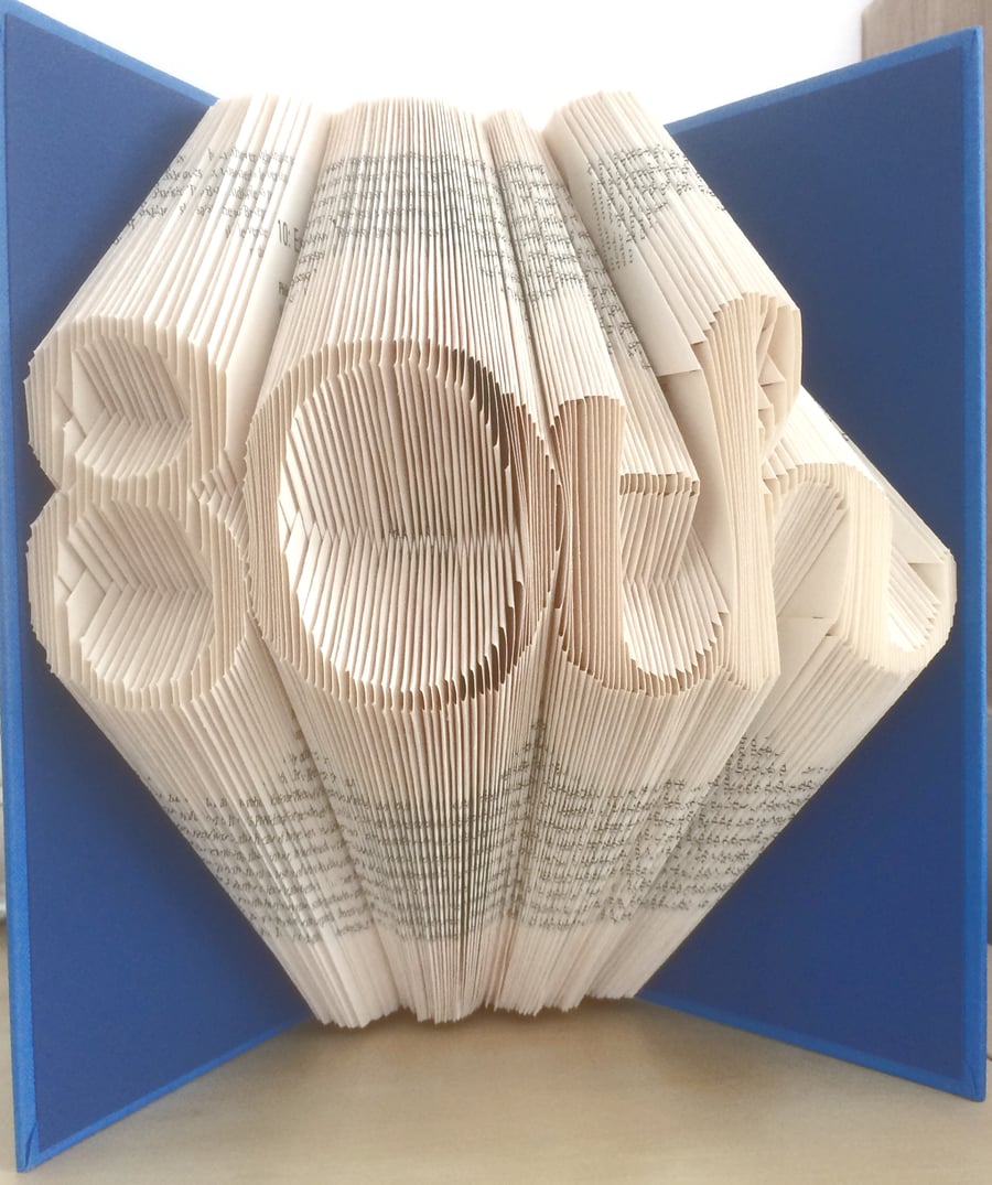 80th MMF Book Folding Pattern - EMAILED PDF PATTERN