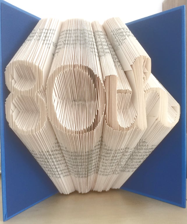 80th MMF Book Folding Pattern - EMAILED PDF PATTERN