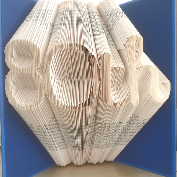 80th MMF Book Folding Pattern - EMAILED PDF PATTERN