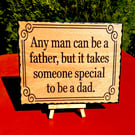 Father's day gift plaque 