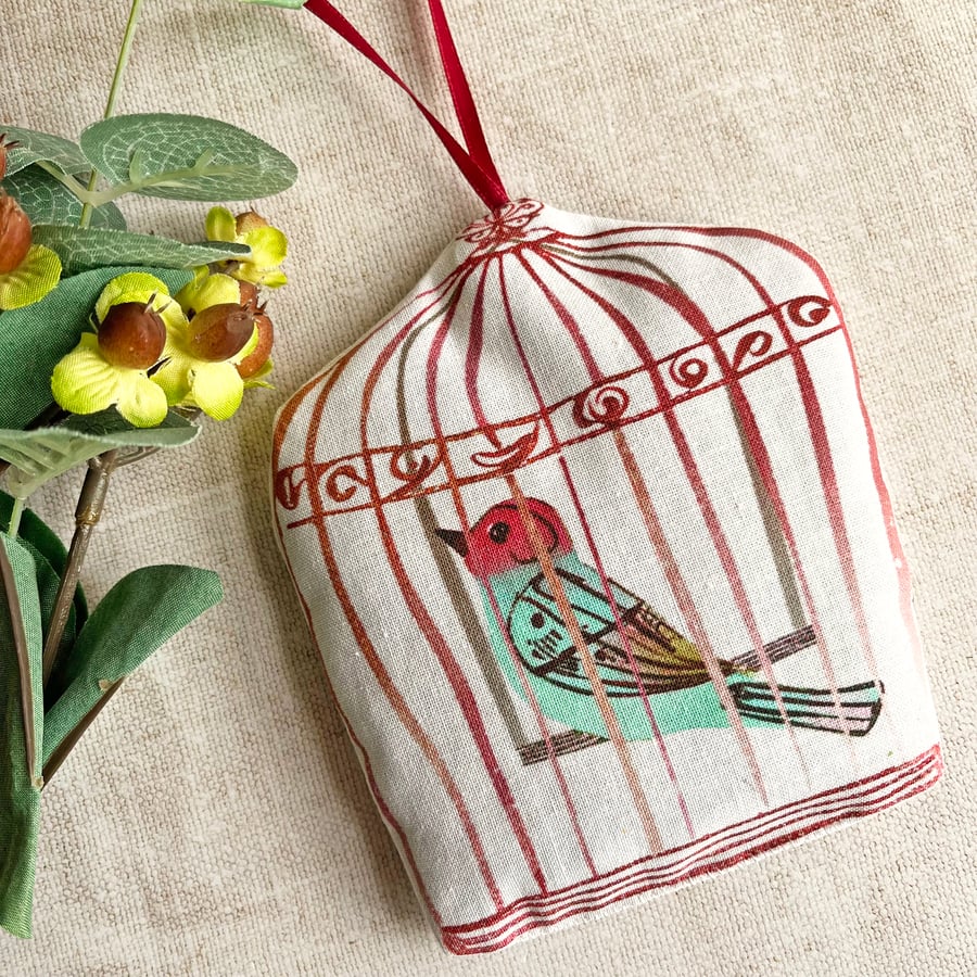 Handmade lavender bag, scented gift, hanging lavender bag