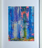 'Under The Sea' Original A4 Framed Painting - Image 2