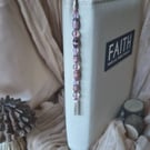 Pink Pearl beaded Bookmark (one of a kind!) 