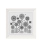 Floral Blackwork Embroidery Chart: Retro Flower Design (PDF Download) - Image 10