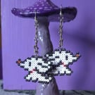 Zero the ghost dog earrings 