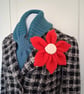 Giant statement flower brooch  - Image 2