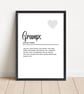 Gramps definition print  - Image 1