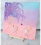 Seaglass and seapottery canvas "FRIENDS" - Image 4