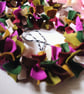 Felt Tinsel Garland, Confetti Bunting, Eclectic Bohemian Party Decor, 190cm. - Image 2