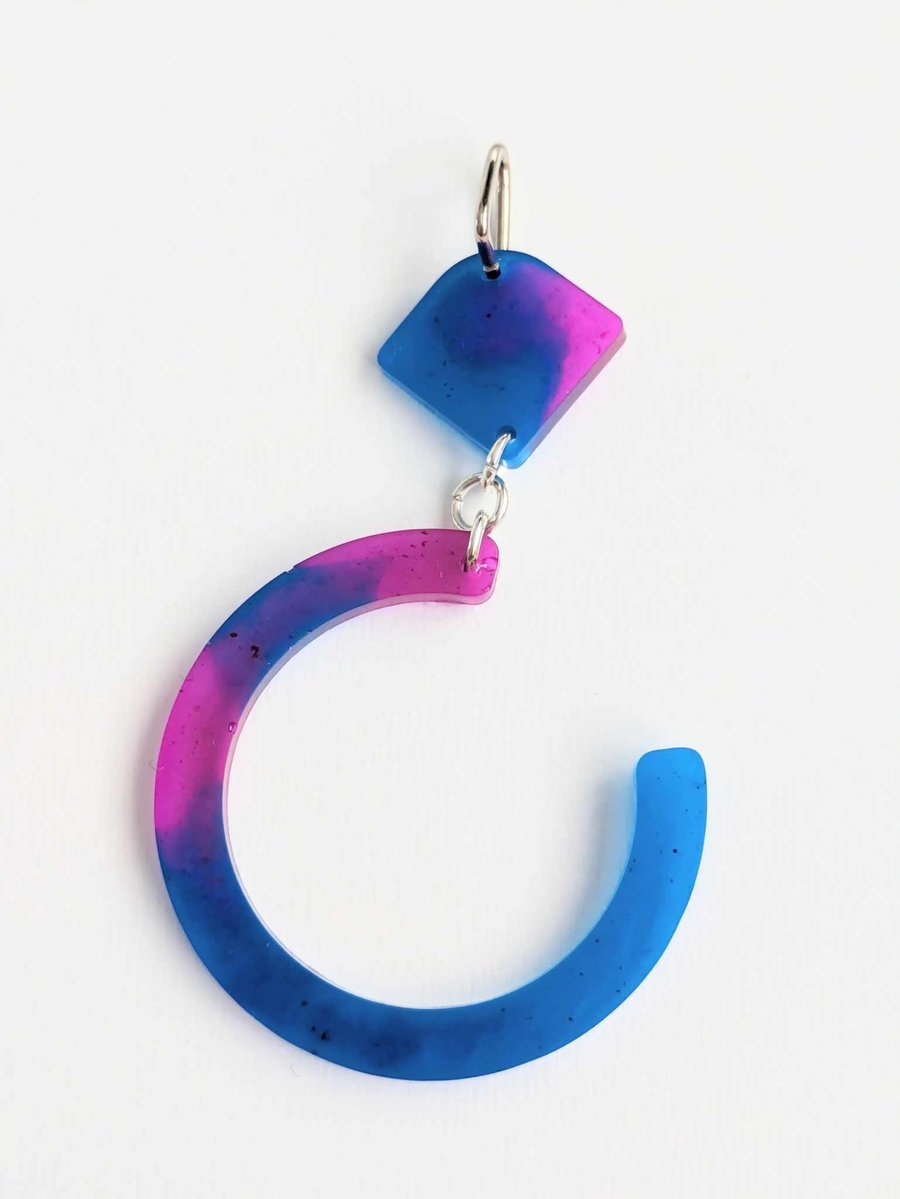 Retro 80's Style Pendant