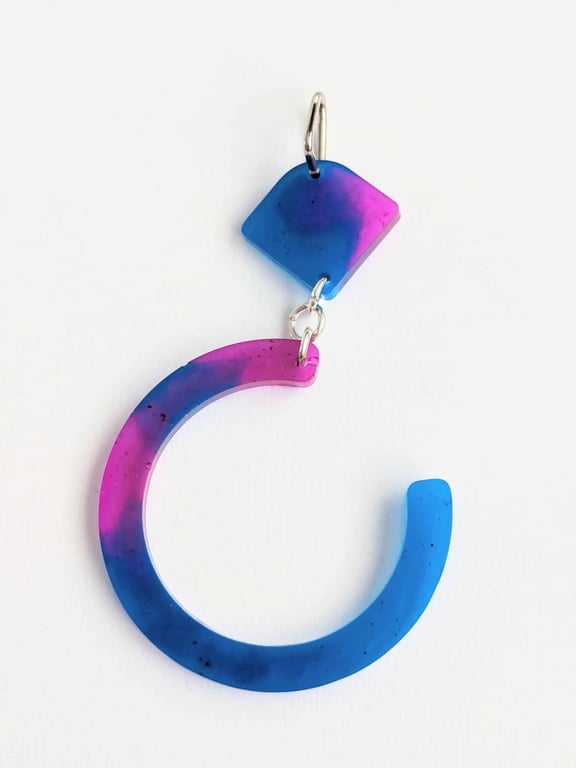 Retro 80's Style Pendant