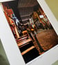 ASHTON LANE, GLASGOW signed mounted print - Image 2
