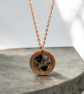 Healing Smoky Quartz Pendant on Long Chain - Libra gemstone, Chakra Balancing. - Image 5