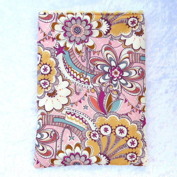 Book sleeve, LibertyTana Lawn, size medium, paperback cover