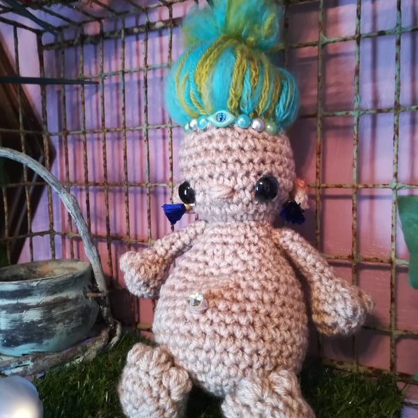 Crochet Amigurumi Troll