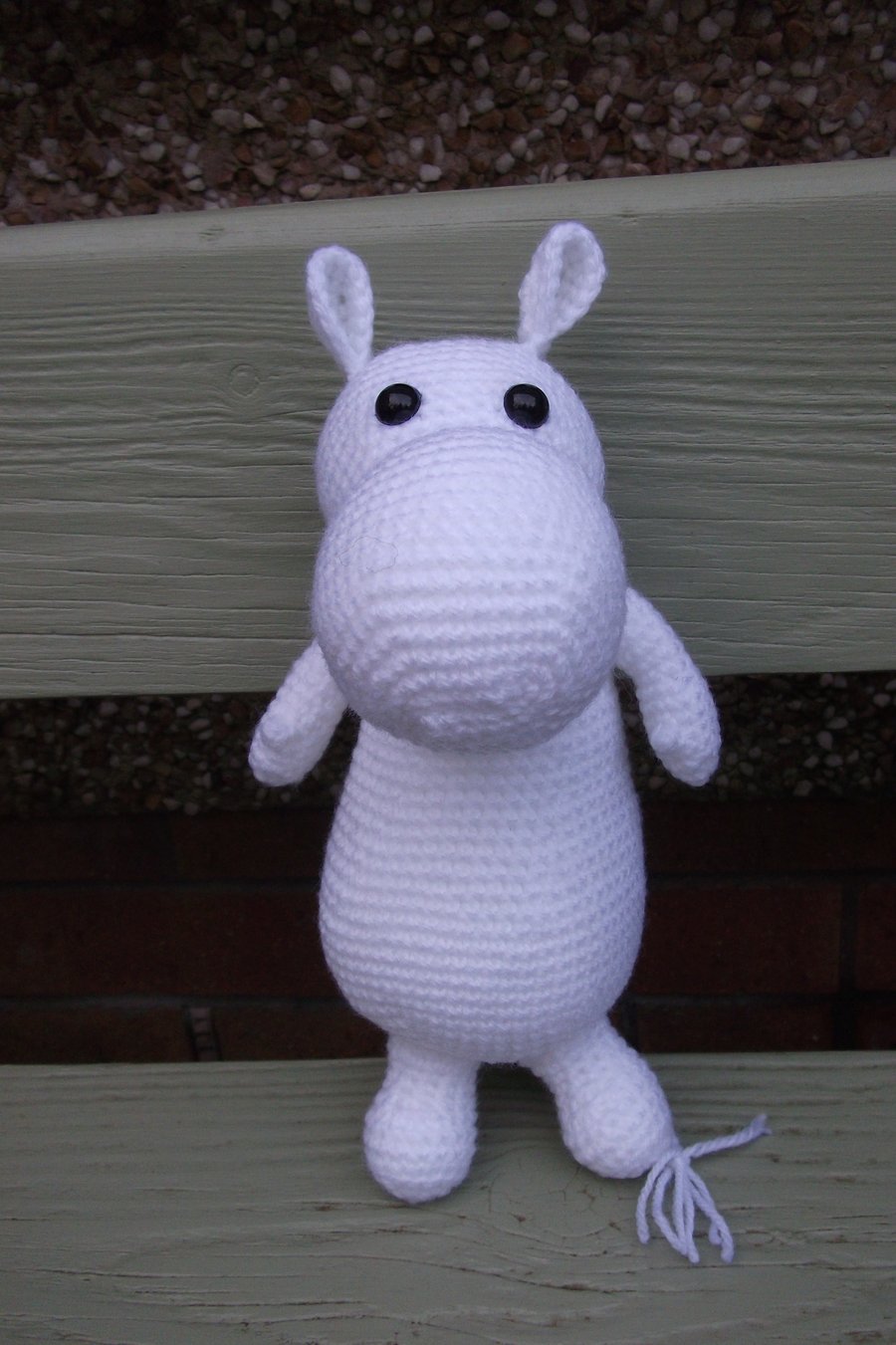 Moomintroll amigurumi