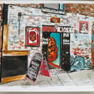 Hobo Kiosk Baltic Triangle Liverpool watercolour print