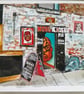Hobo Kiosk Baltic Triangle Liverpool watercolour print