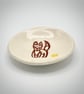 Fox and yellow daisy trinket dish - Image 3