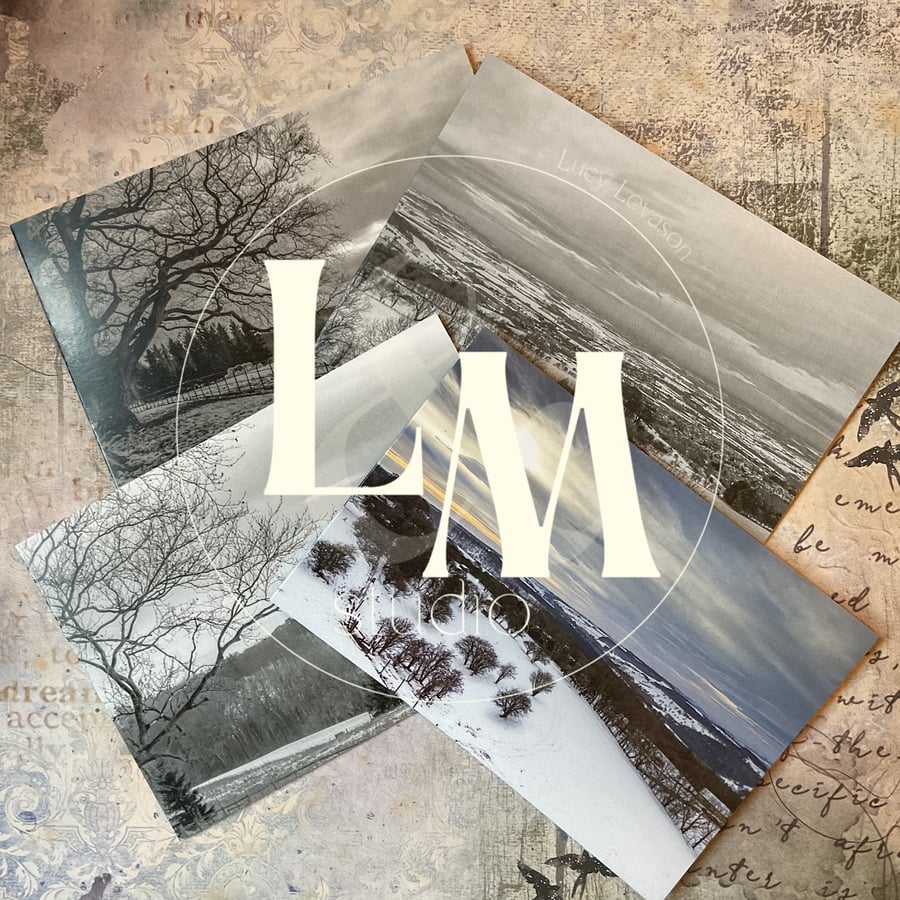 Snow Scene Greetings Cards