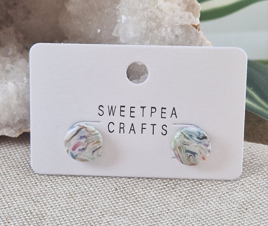 Polymer Clay Stud Earrings: Essentials
