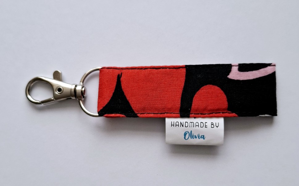 Handmade mini keyring