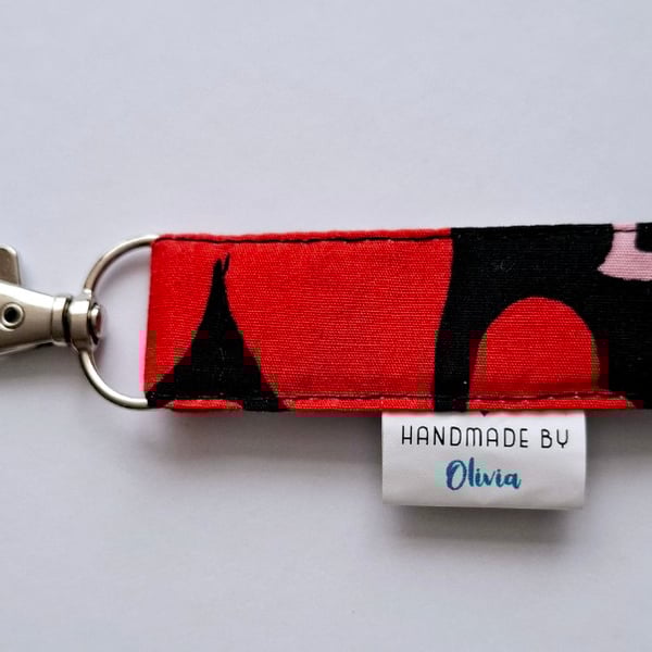 Handmade mini keyring