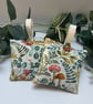 Lavender Sachets: Pair of Woodland Toadstools, Handmade