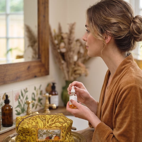 The Versailles Bag — Two Curtains, Two Centuries, One Toiletry Bag