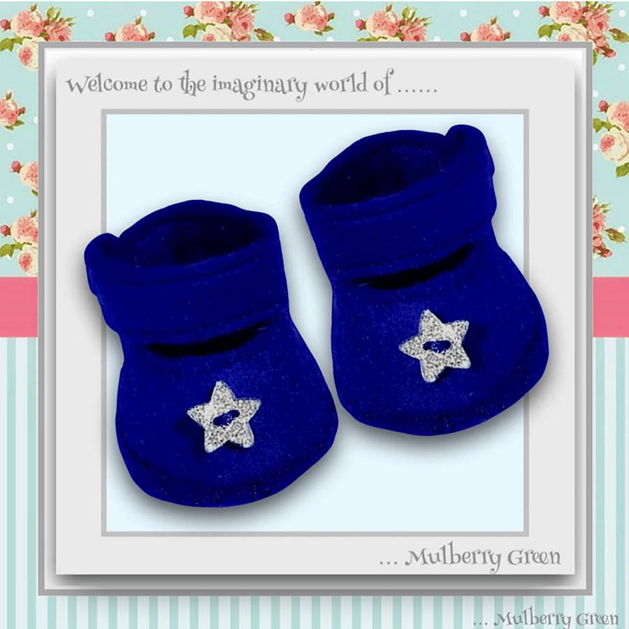 Royal Blue Star Shoes
