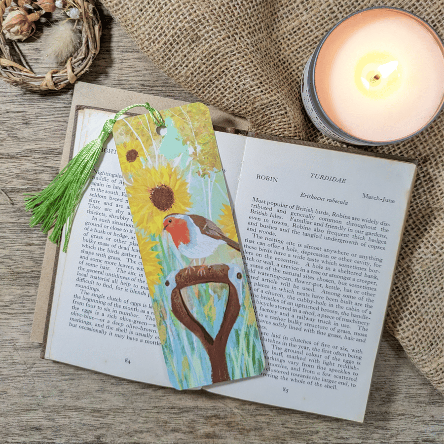 Bookmarks bundle  4 bird bookmarks gifts for book lover