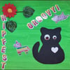 Nipfest applique collage canvas