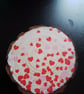 Woodslice decoupage coaster 
