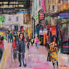 London Street Fine Art Card