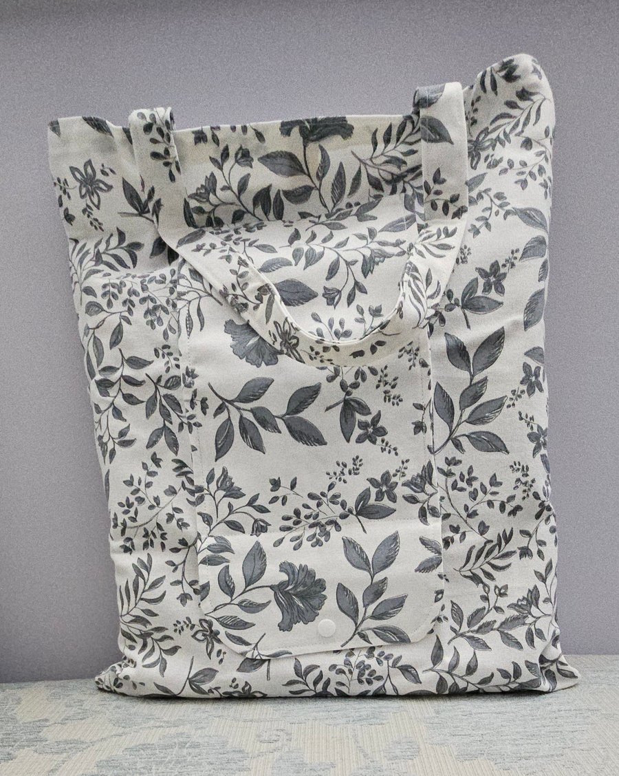 Summer fold up tote bag. 