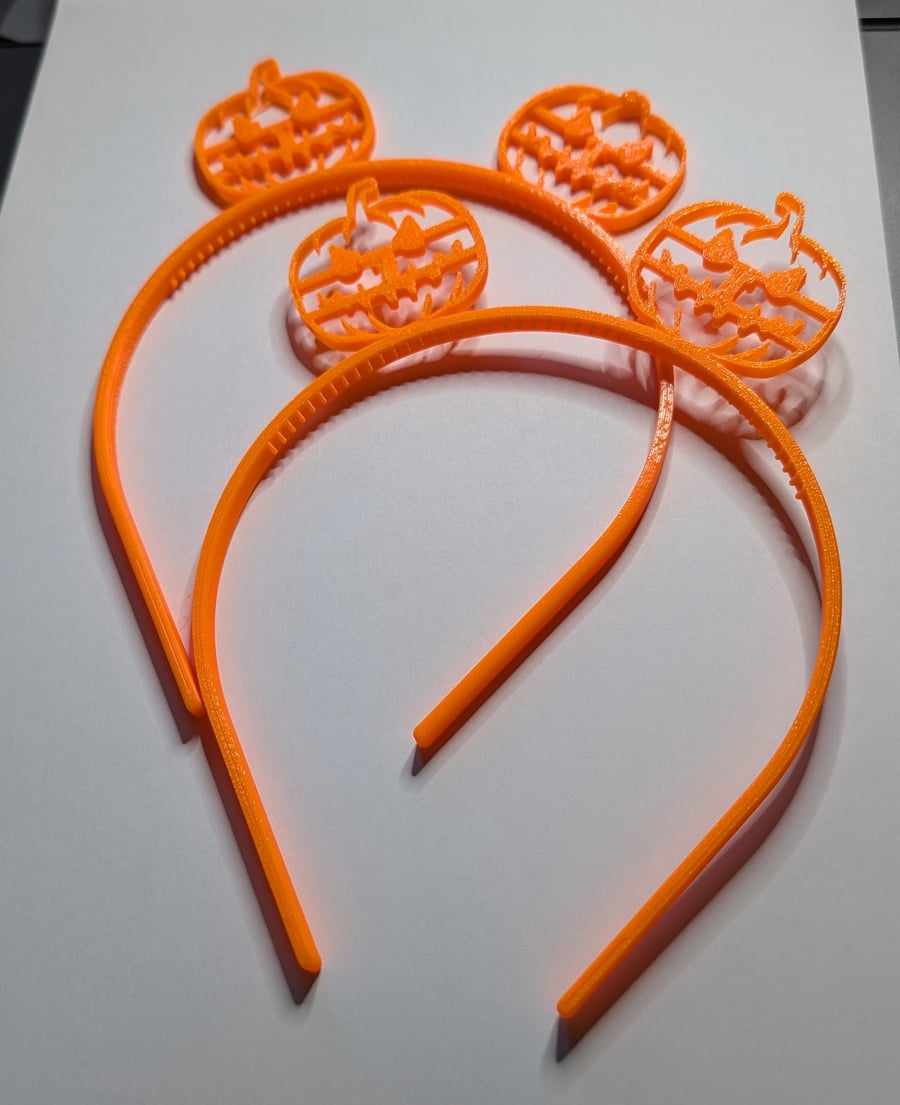 Halloween pumpkin headbands