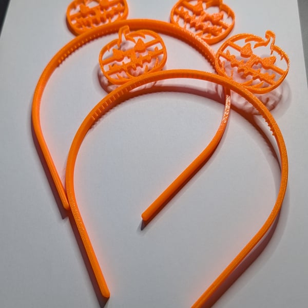 Halloween pumpkin headbands