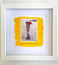 Hatman; framed image, mounted and printed on card and photographic paper - Image 3