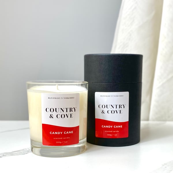 Seconds Sunday Candy Cane Scented Candle