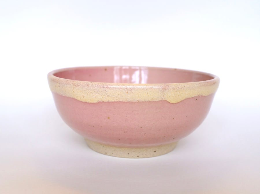 Pink bowl