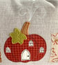 HOME Cushion with Pumpkin House - Image 4