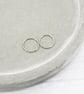 10mm Titanium polished seamless pair hoop earrings - Hypoallergenic - Image 1
