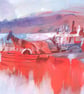 The Crossing A3 Art print - Image 2