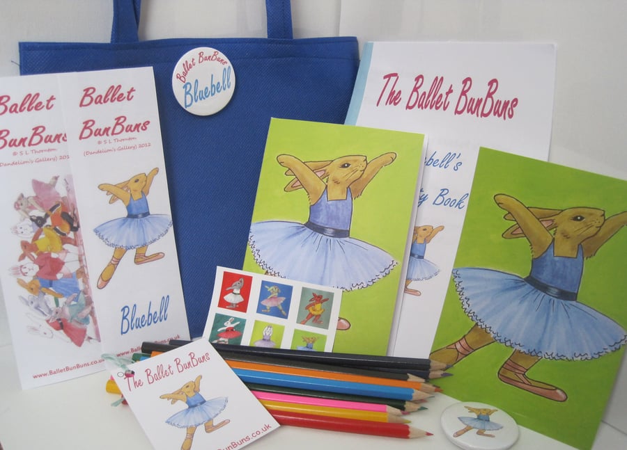 Ballet BunBuns Deluxe Gift Set - Bluebell