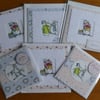Perfectly Imperfect Pack of 6 Christmas Cards - Bunnies