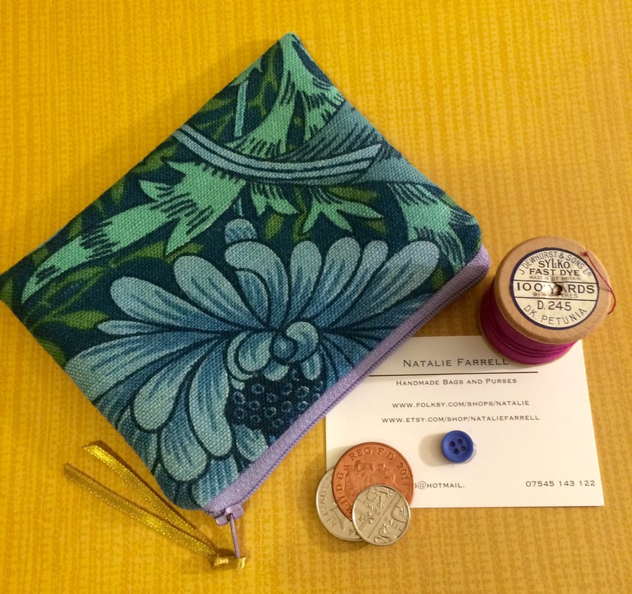 Vintage Fabric Coin Purse 